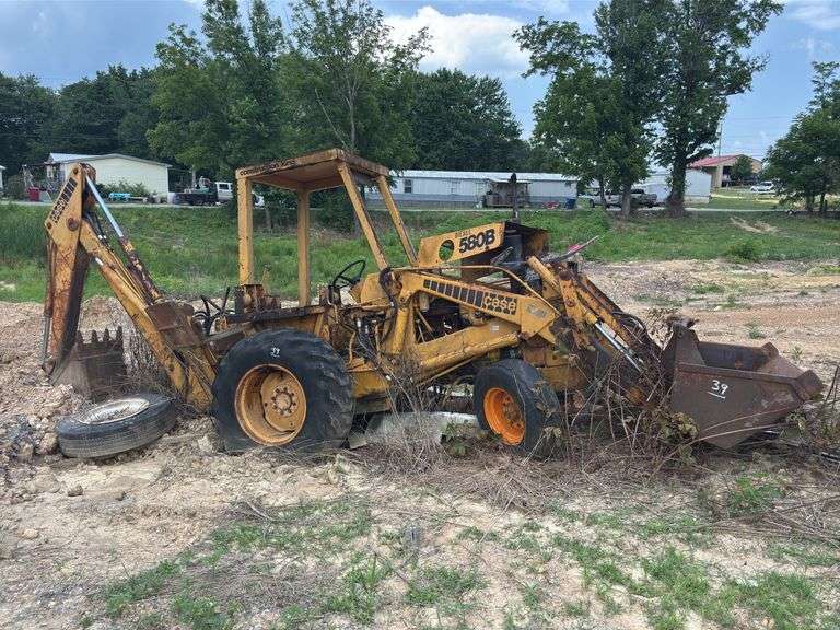 Case 580B Diesel Construction King Backhoe Loader