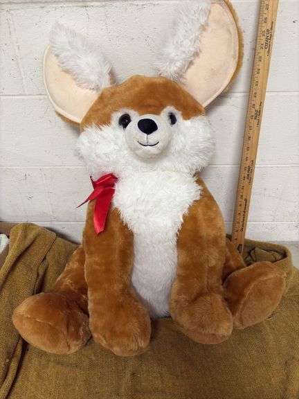 LARGE STUFFED FOX image