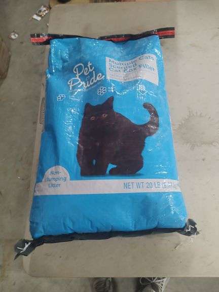PET PRIDE 29 LB BAG OF SCENTED NON CLUMPING CAT LITTER image