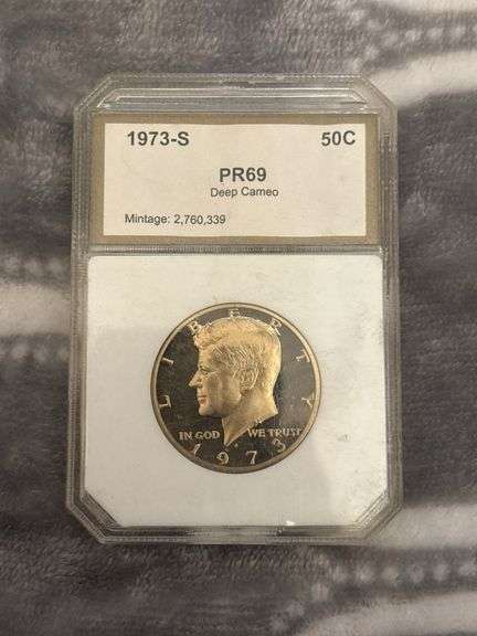 1973 S MINTAGE 2, 760,339 KENNEDY HALF DOLLAR image