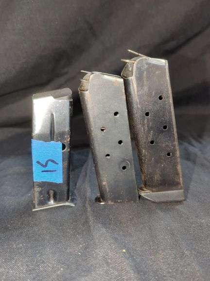 Three Firearm Magazines