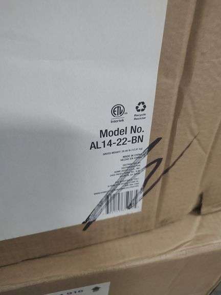 HOME DECORATORS - BENTLEY III 22 INCH CEILING FAN - NEW IN BOX