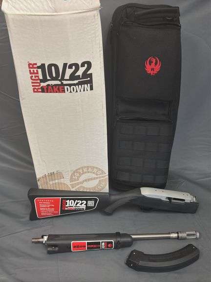 Ruger 10/22 Take Down .22LR Rifle with Case