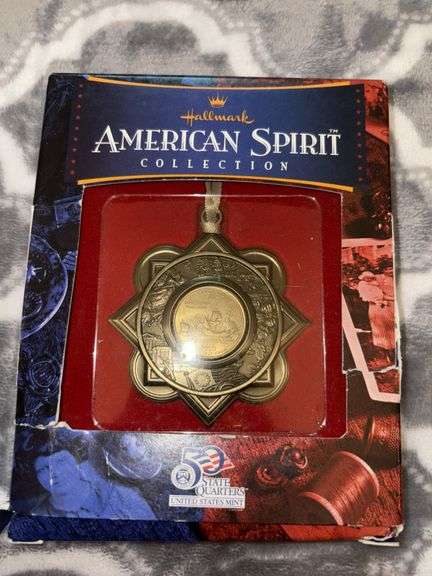 HALLMARK AMERICAN SPIRIT COLLECTION VIRGINIA QUARTER NEVER DISPLAYED  STILL IN PACKAGE image