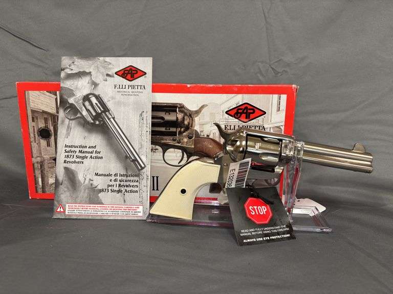 F.LLI Pietta 1873 Great Western II .45LC Single Action Revolver