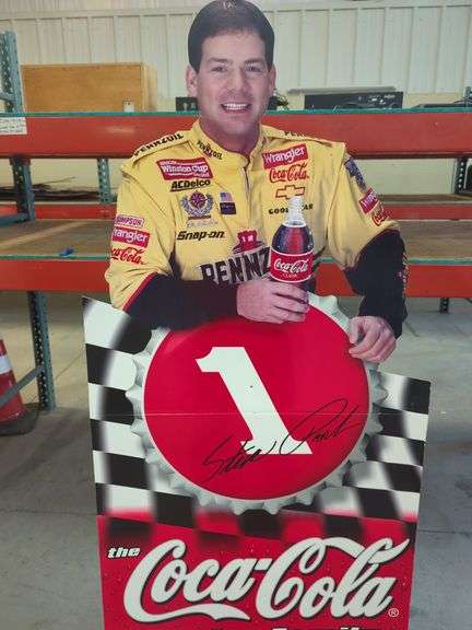 Steve Park Coca-Cola Racing Cardboard Standee image