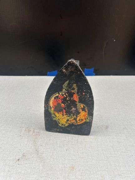 Painted Cast Iron Sad Iron image