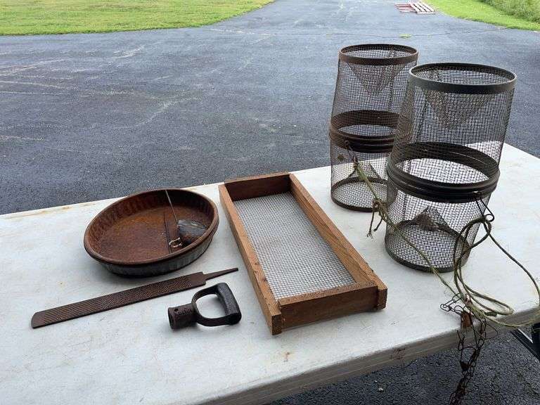 Mixed Lot of Fishing and Metalworking Tools image