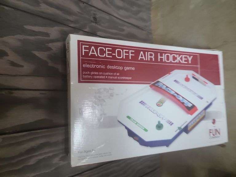 Face-Off Air Hockey Electronic Desktop Game image