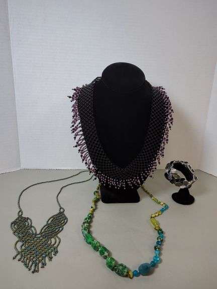 Assorted Beaded Jewelry Collection - Necklaces and Bracelet image