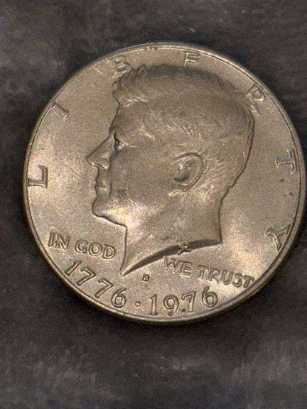 BICENTENNIAL D KENNEDY HALF DOLLAR image