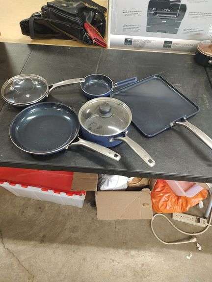 BLUE DIAMOND COOKWARE SET image
