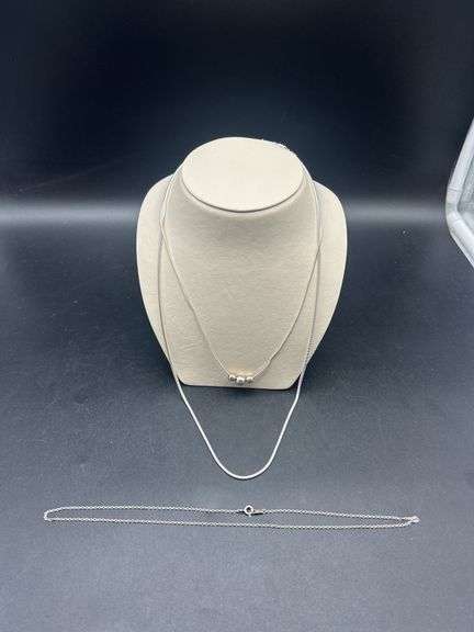 Sterling Silver Italian Chain Necklaces image