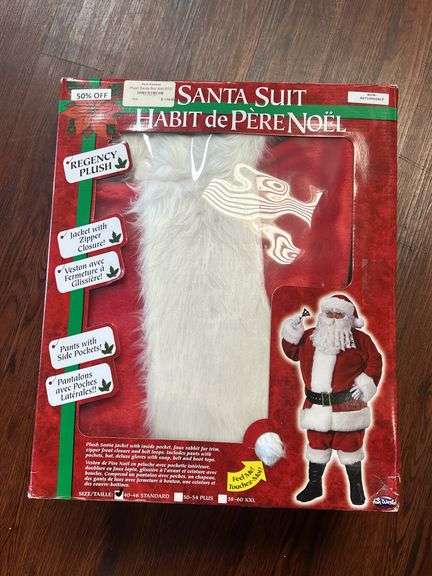 Regency Plush Santa Suit - Size 50-60 XXL