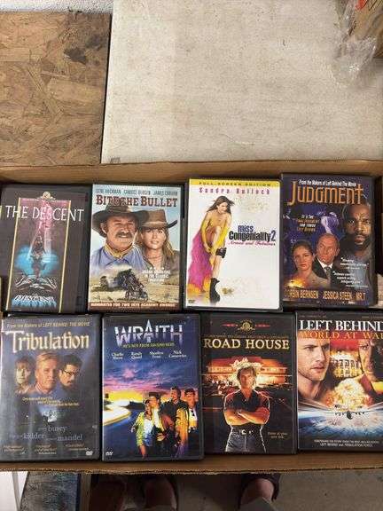 BOX OF 27 VARIOUS DVD MOVIES image