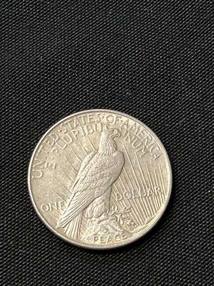 1922 Peace Silver Dollar Coins - Lot of 3