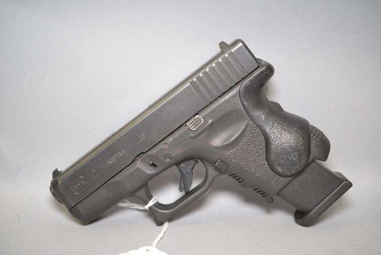 Glock Model 27 Pistol With Laser In .40 S&W Caliber,