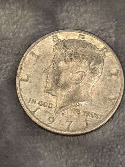 1971 D KENNEDY HALF DOLLAR image
