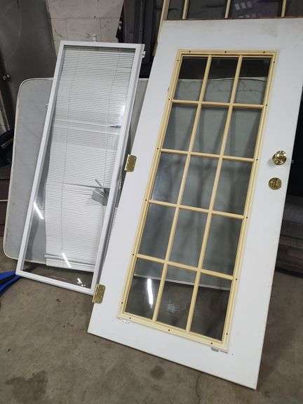 36 INCH DOOR WITH ADD ON BLINDS