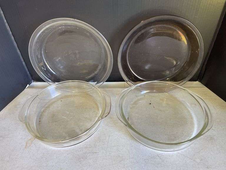 Pyrex & Fire-King Glass Baking Dishes - Lot of 4