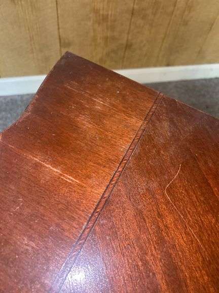Wooden Hall Table with Lower Shelf