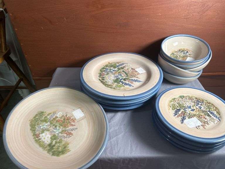 Cracker Barrel Old Country Store Louisville Stoneware Dishes Set image