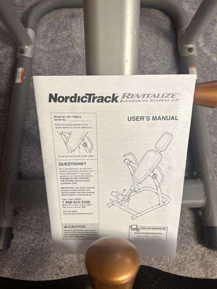 NordicTrack Revitalize Inversion System 2.0 - Model 14895.0