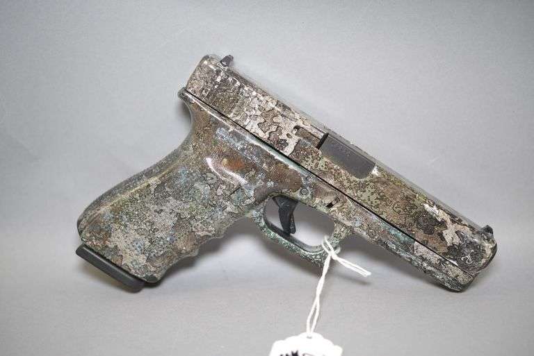 Glock Model 20 GEN 4 Camo Pistol In 10 MM Caliber,