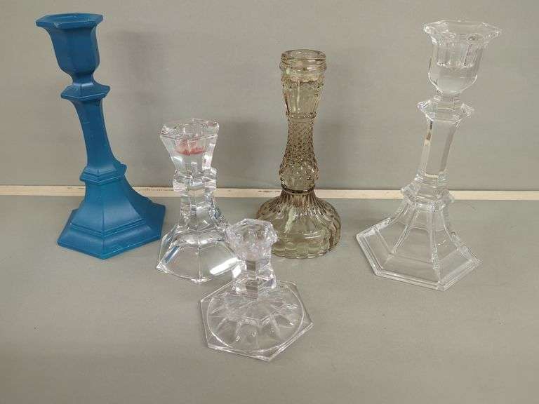Assorted Candlestick Holder Collection (5 Pieces) image
