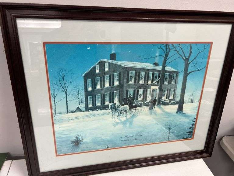 Steve St. Clair "A Magical Season, My Old Kentucky Home" Framed Print image