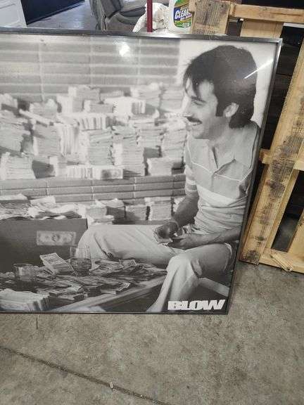THE MOVIE BLOW FRAMED PICTURE - 59X41