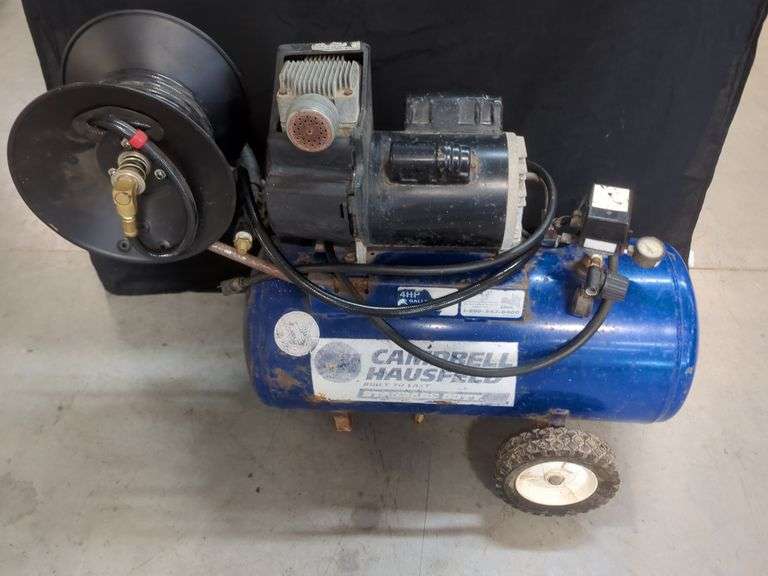 Campbell Hausfeld 4HP 13-Gallon Air Compressor with Hose Reel