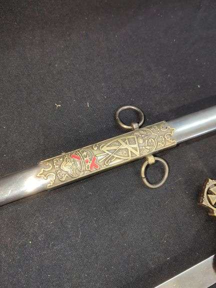 Decorative Ceremonial Sword with Scabbard