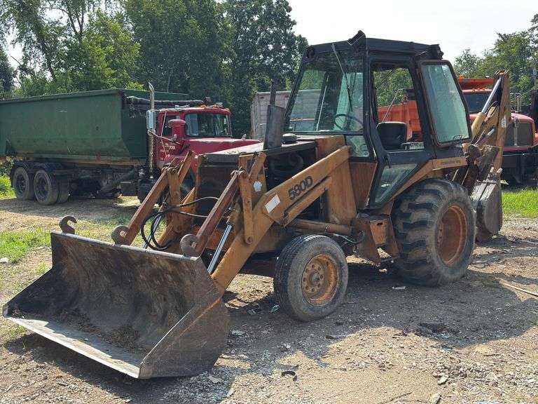 Case 580D Construction King Backhoe Loader