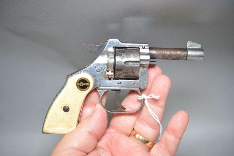Rohm Model RG-7 Double Action Revolver In .22 Short Caliber,