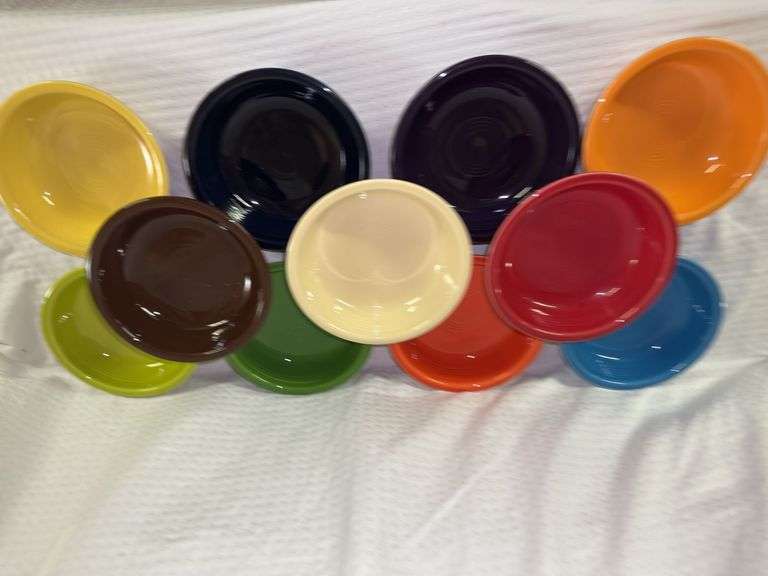 Fiesta Ware Bowls - Assorted Colors - Set of 11