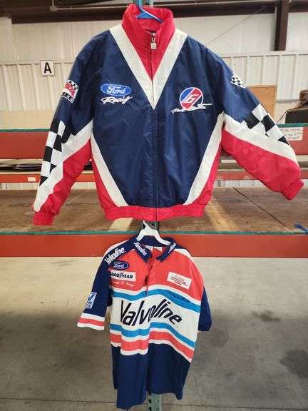 Mark Martin Valvoline Ford Racing Jacket and Pit Crew Shirt image