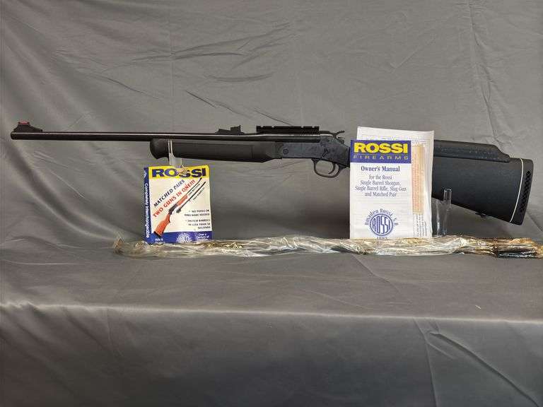 Rossi Matched Pair Single Shot Rifle/Shotgun - .243 Win  20 ga