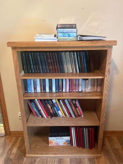 Book Shelf and Collection of John MacArthur 'Grace to You' Books, Commentaries, and Media image