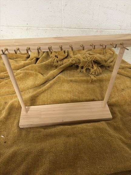 WOODEN NECKLACE HOLDER image