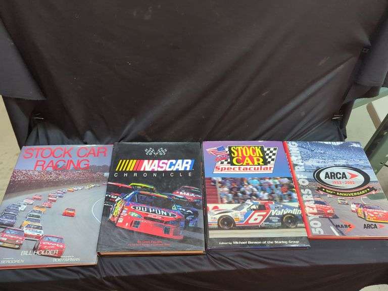 Lot of 4 Racing Books: Stock Car Racing, NASCAR Chronicle, Stock Car Spectacular, ARCA 50th Anniversary image