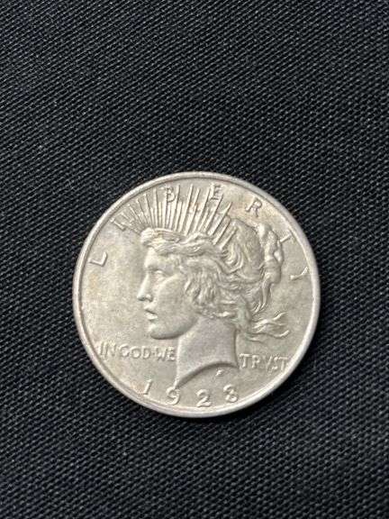 1923 Peace Silver Dollars - Lot of 3