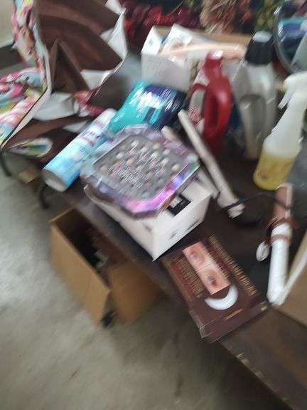 MAKEUP - CURLERS - CURLING IRONS - CLEANING SUPPLIES AND ETC