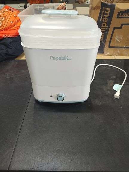 PAPABLIC 5 IN 1 BABY BOTTLE STERILIZER AND DRYER image