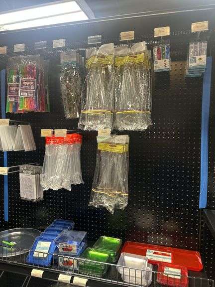 Party Supplies Lot: Plates, Forks, Spoons, Tongs, Table Clips, Pie Server, Ice Cream Scoop image