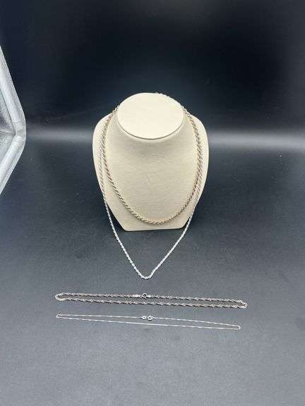 Sterling Silver Chains - Assorted Styles image