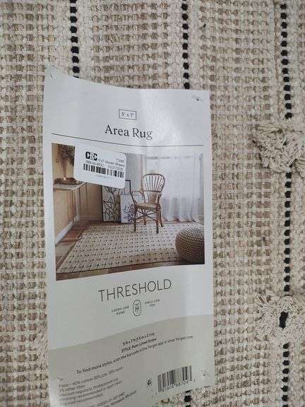 THRESHOLD AREA RUG - 5X7