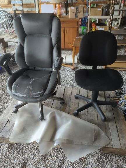 Pair of Office Chairs image