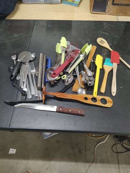 KITCHEN UTENSILS - KNIVES - FORKS - SPOONS AND ETC image