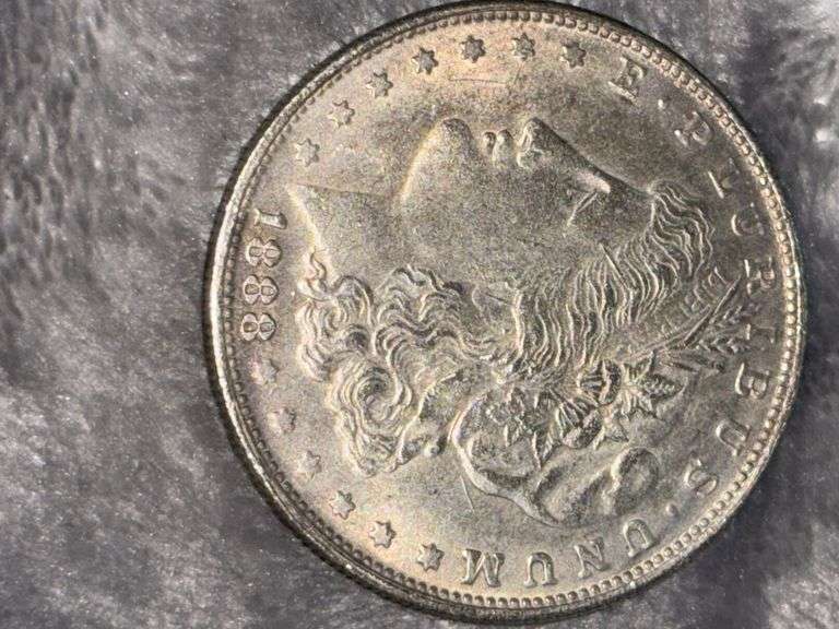 MORGAN SILVER DOLLAR REPLICA 1888 image